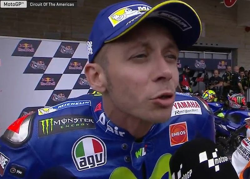 #AmericasGP MotoGP J2: バレンティーノ・ロッシが「熱い」!