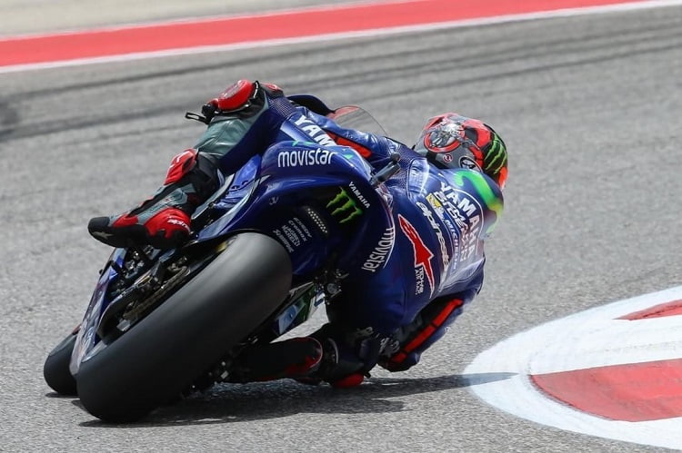 #AmericasGP : Viñales tombe de haut et incrimine Michelin