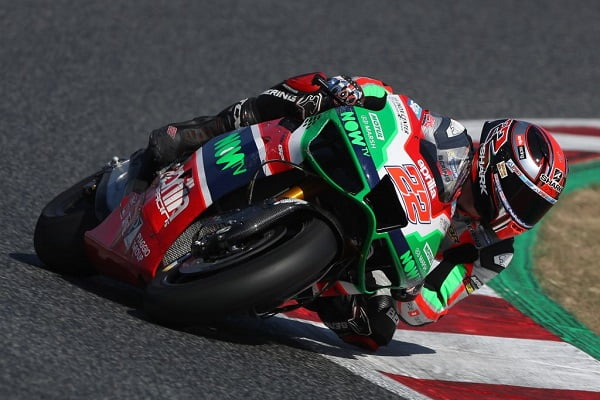 Lowes revient sur le nouveau carénage « aéro » Aprilia testé à Barcelone