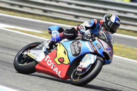 #SpanishGP Moto2 Qualifications : Alex Marquez crève l'écran et son pneu arrière