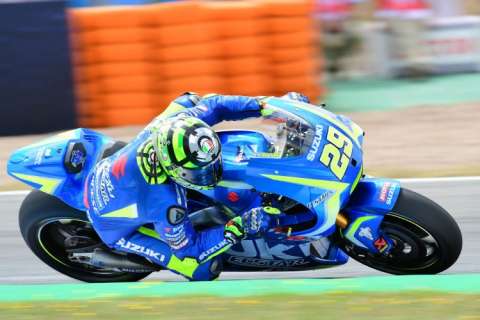 #JerezTest : Iannone cherche confiance et style sur sa Suzuki