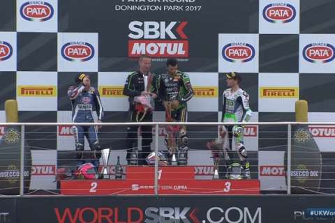 Donington Supersport : Lucas Mahias et Jules Cluzel sur le podium