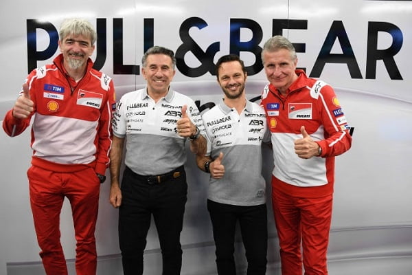 The Aspar and Ducati team renew their association for 2018