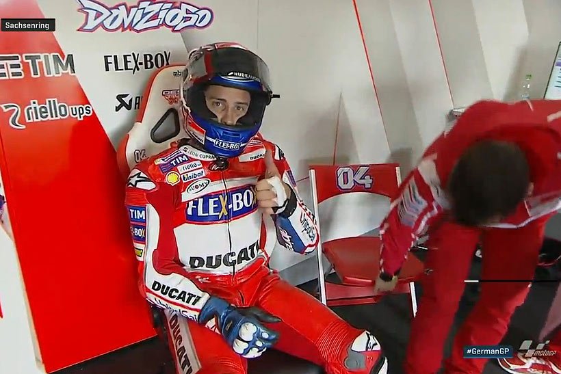 #GermanGP MotoGP FP1: Dovizioso quer continuar sendo o chefe! Rossi para baixo!