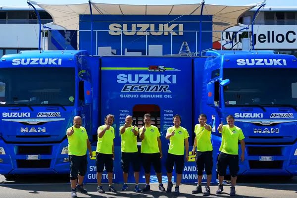 [Vidéo] Comment Suzuki GP installe ses bureaux en 5 heures