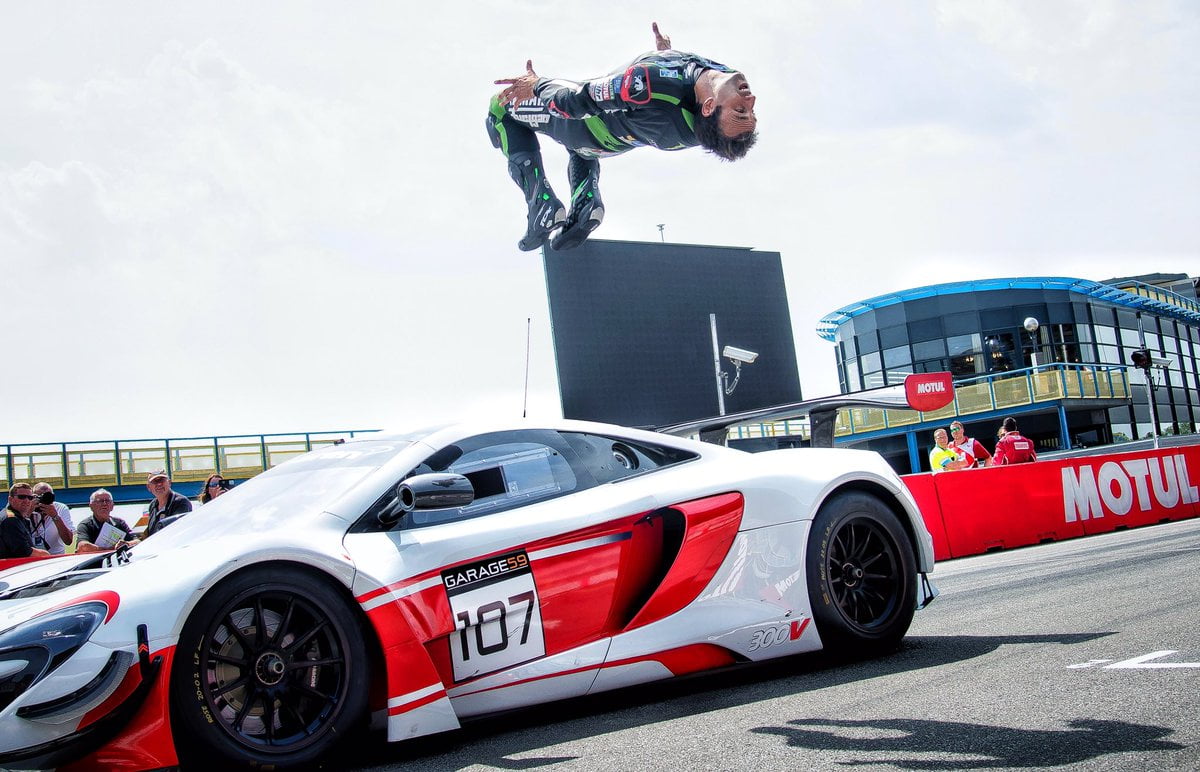 #DutchGP Johann Zarco enchanté de s'être confronté à la McLaren GT3 de Bruno Senna