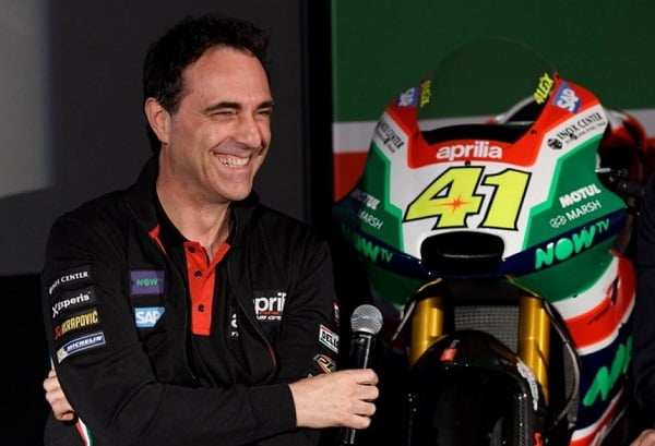 Romano Albesiano (Aprilia) “Os pneus agora são mais importantes que a moto”