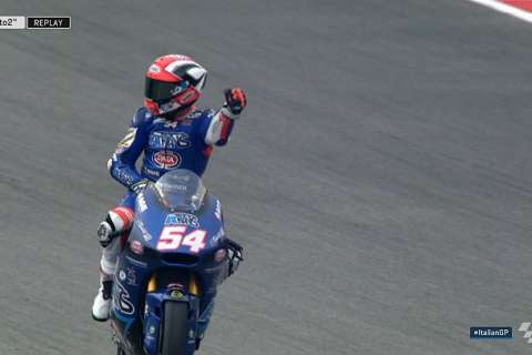 #ItalianGP Moto2 Course : Incroyable Pasini comme au temps de Simoncelli !