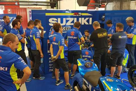 #CatalanTest MotoGP : grosse journée de travail pour Sylvain Guintoli