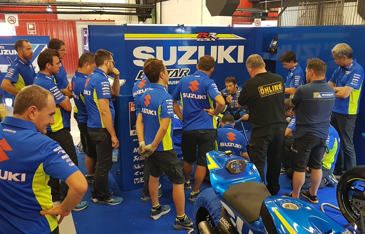 #CatalanTest MotoGP: big day of work for Sylvain Guintoli