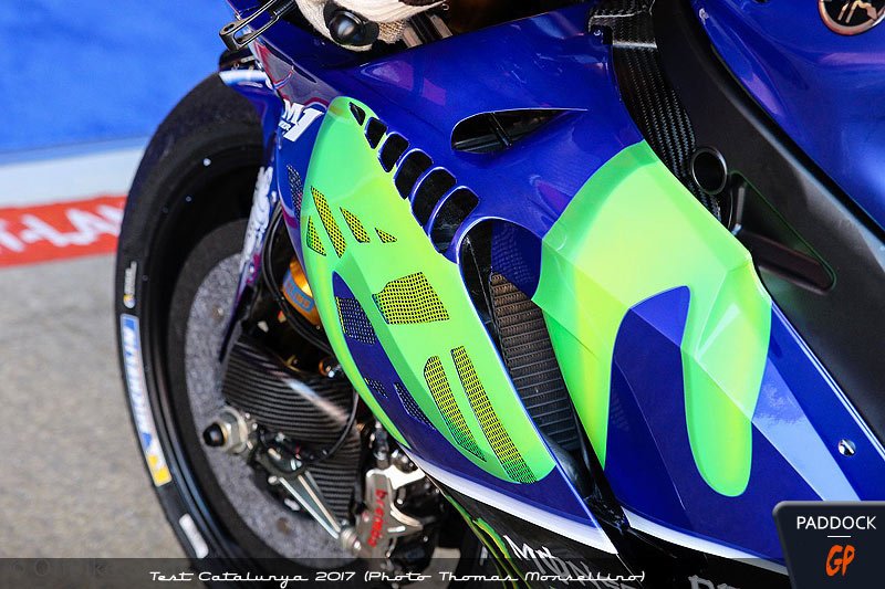 #CatalanTest MotoGP : Nouveau carénage Yamaha