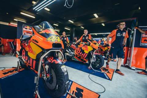 Miguel Oliveira teste la KTM MotoGP