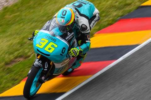 #GermanGP Moto3 レース: ジョアン・ミルがスプリントでロマーノ・フェナティとマルコス・ラミレスを破る