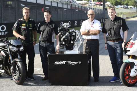 Moto2 : Triumph promet une vitesse de pointe à près de 300 km/h