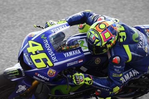 Valentino Rossi « Sans le nouveau cadre en Allemagne, j'aurais connu un Waterloo comme à Jerez puis à Barcelone »
