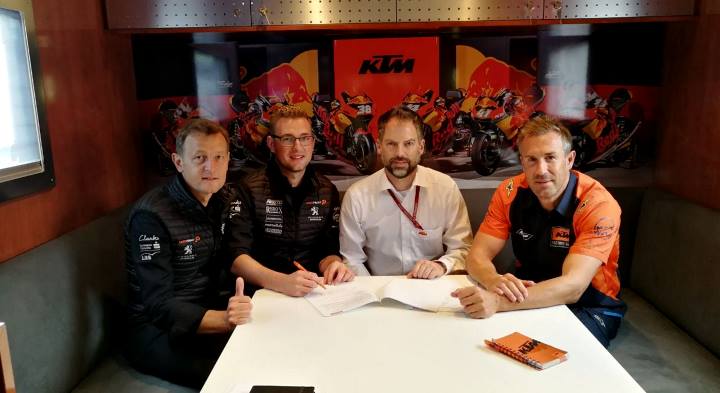 Moto3 2018: The Saxoprint-Peugeot team switches to KTM and thinks of Danny Kent