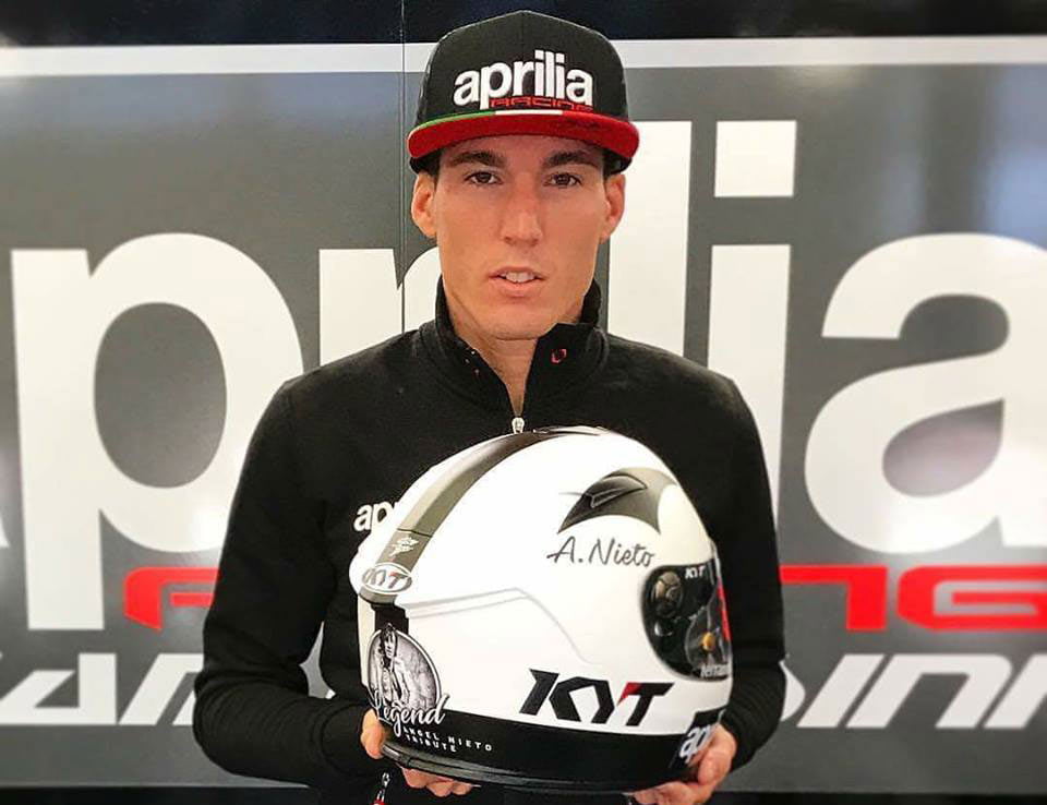 #AustrianGP MotoGP : Aleix Espagaro portera un casque en hommage à Angel Nieto