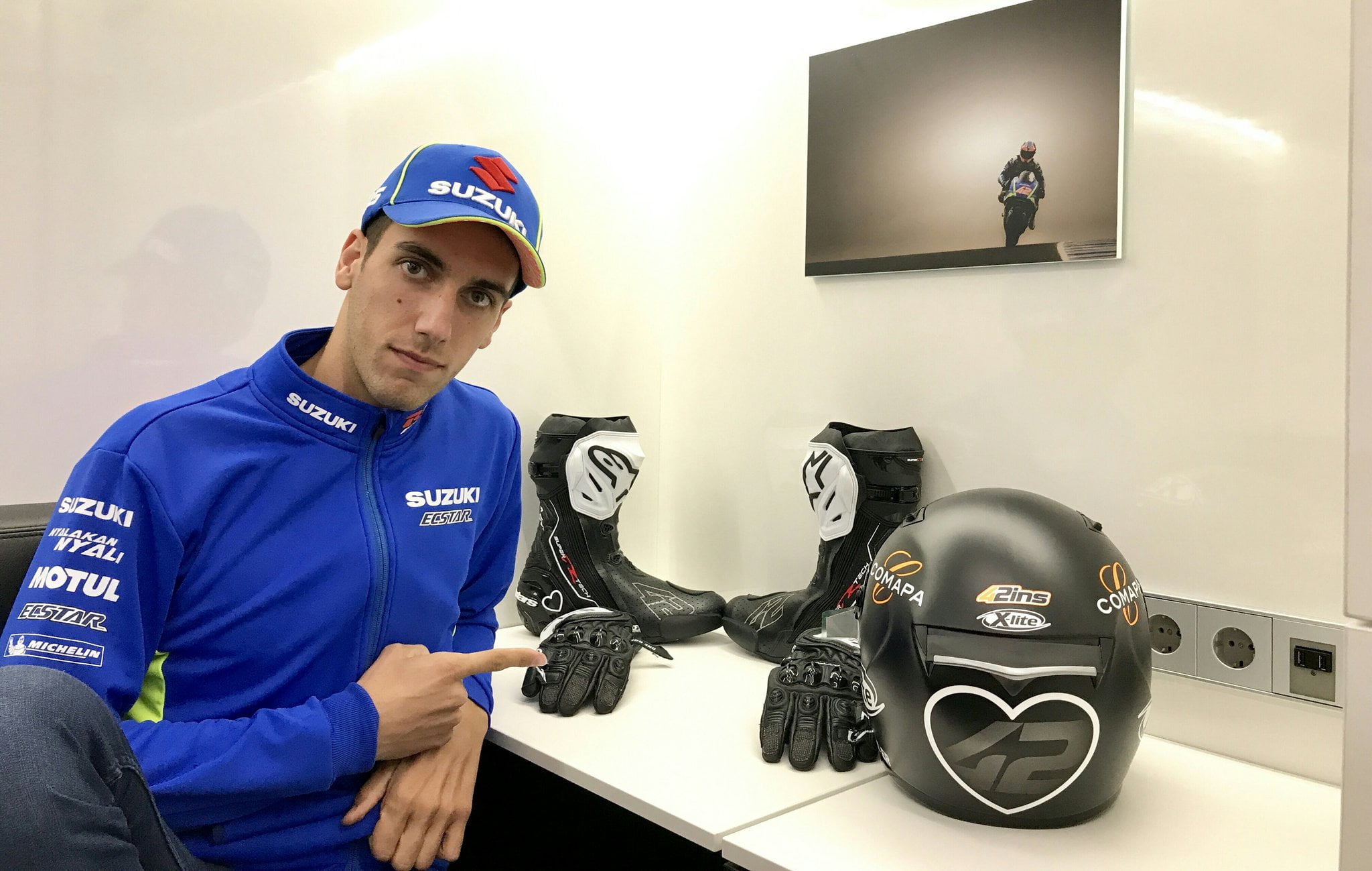 #BritishGP : Alex Rins marque son soutien aux victimes de Barcelone