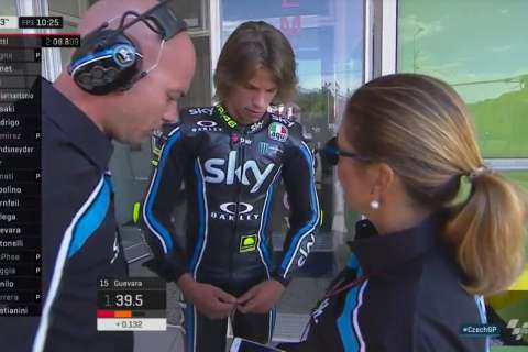 #CzechGP Moto3 FP3 : du ciel bleu, des chutes et un Niccolo Bulega chiffonné mais poleman provisoire !