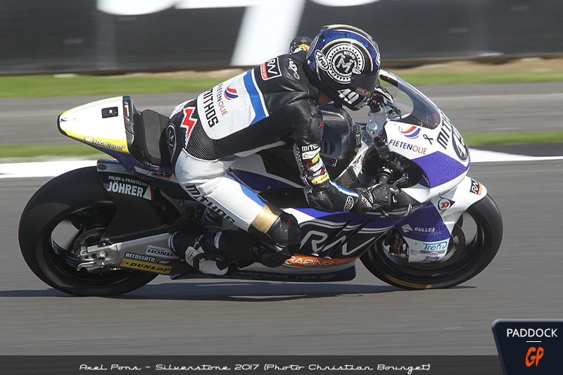 #BritishGP Moto2 J.3: RW Racing GP lamenta que Bo Bendsneyder tenha assinado com a Tech3 Racing