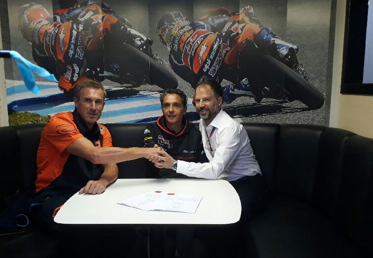 The CIP Moto3 team will field KTMs in 2018. See more...