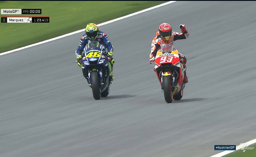 #AustrianGP MotoGP FP3 : Marquez, Zarco et Iannone ! Baz en Q2 !