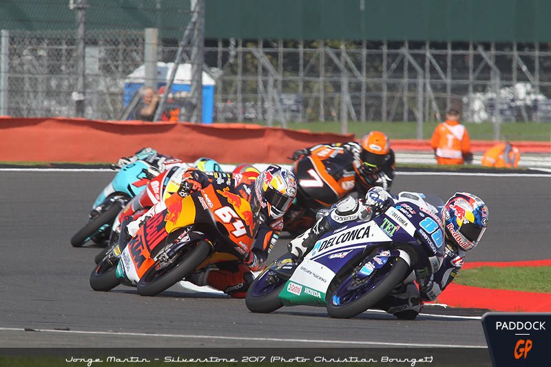 #BritishGP Moto3 W.U : Jorge Martin seul au monde !