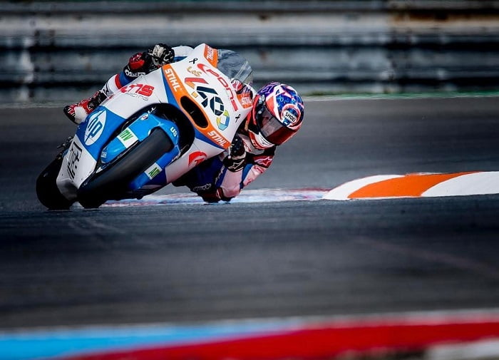 Moto2 Fabio Quartararo: Fratura incompleta do pulso direito