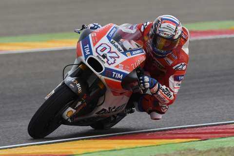 #AragonGP MotoGP J.1 Andrea Dovizioso « Samedi, nous devrons recommencer à partir de zéro »