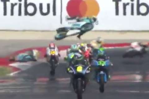 #SanMarinoGP An impressive crash record