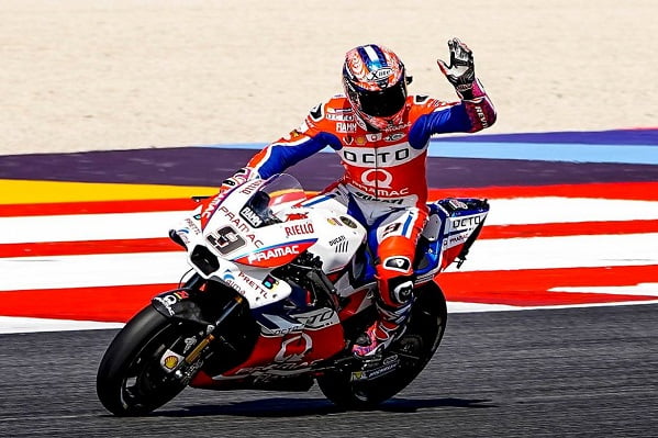 #SanMarinoGP MotoGP J.1 Danilo Petrucci « A la suite des tests de juillet, je savais que j'avais une bonne moto »