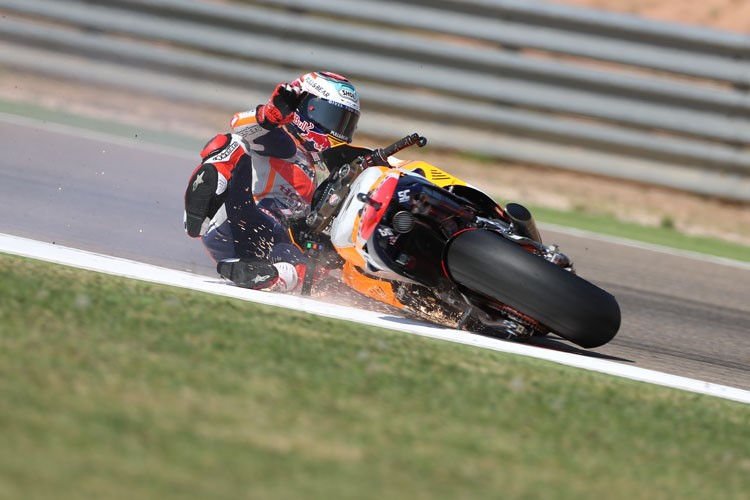 #AragonGP MotoGP J.2 Marc Márquez : « Tout est ma faute »