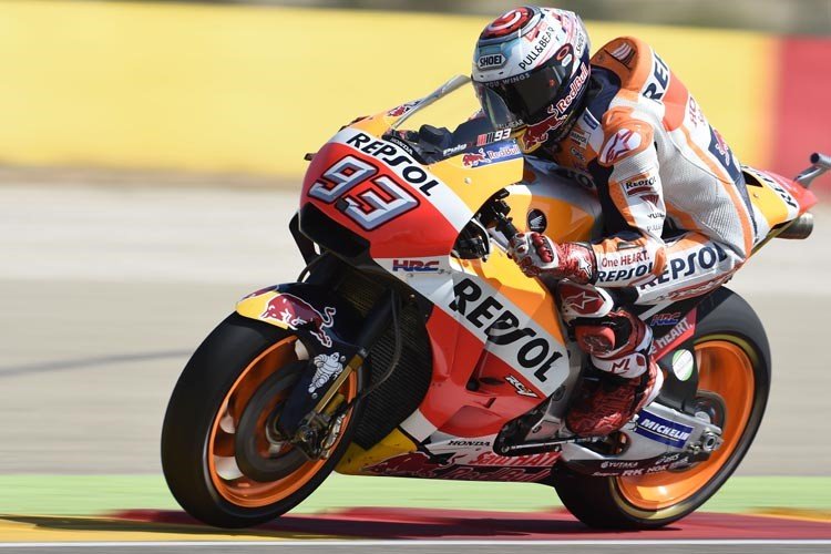 #AragonGP MotoGP Course : Doublé Honda avec un Marquez triomphant, Rossi cinquième