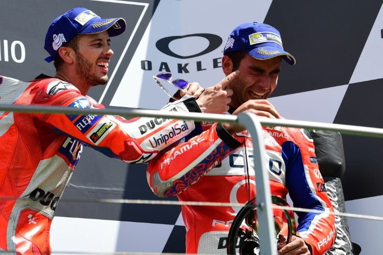 #SanMarinoGP MotoGP J.3: Did Petrucci make Dovizioso lose the championship?