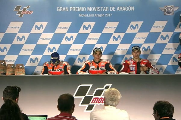 #AragonGP MotoGP : La conférence de presse d'après course