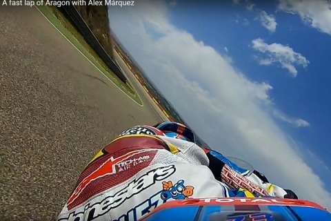 #AragonGP [Vidéo] Un tour rapide avec Alex Marquez en caméra embarquée