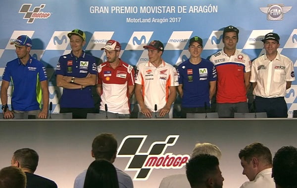 #AragonGP A conferência de imprensa