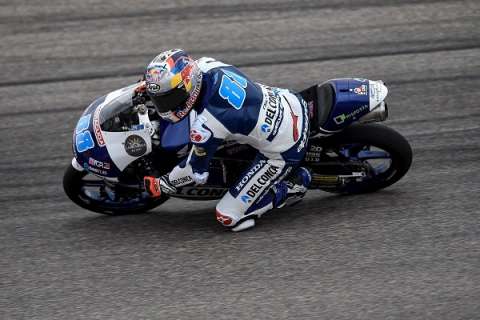 #AragonGP Moto3 qualifications : Jorge Martin en pole position malgré une chute