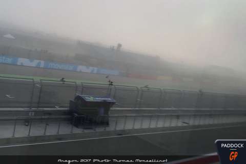 #AragonGP J.3 : Warm Up au moins retardés pour cause de brouillard...