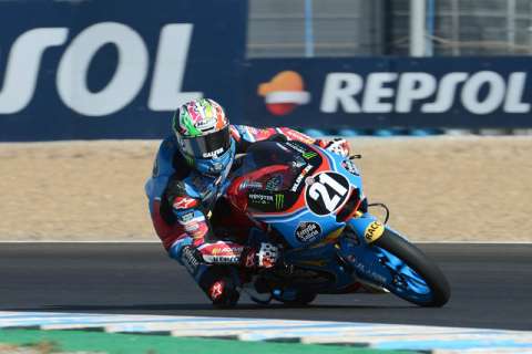 FIM CEV Repsol Moto3 e Moto2: Lopez e Cardus, melhores na qualificação em pista recapeada e mais rápida em Jerez