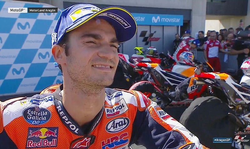 #AragonGP MotoGP Course: Dani Pedrosa « à chaud » !