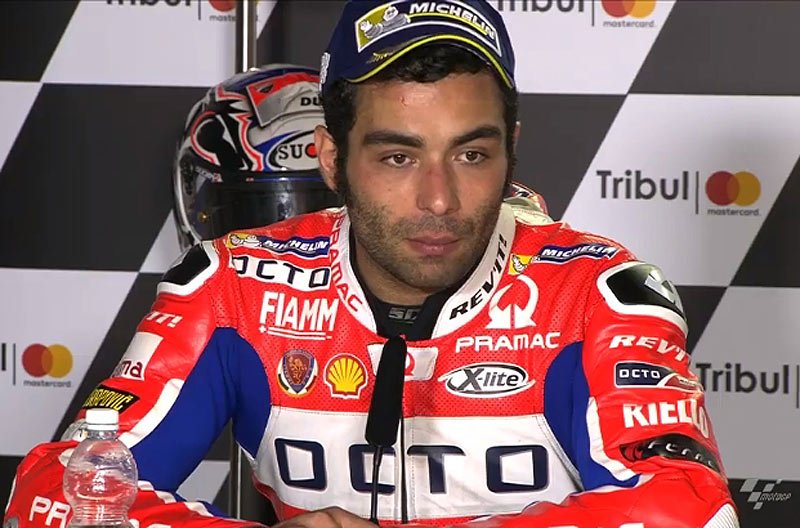 #SanMarinoGP MotoGP J.3 Danilo Petrucci conference: the race, the possibility of giving 2nd place to Dovizioso, etc. (entirety)