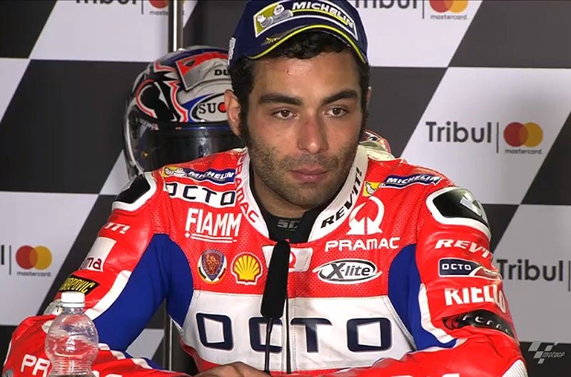 #SanMarinoGP Conferência MotoGP J.3 Danilo Petrucci: a corrida, possibilidade de ceder o 2º lugar a Dovizioso, etc. (inteiro)