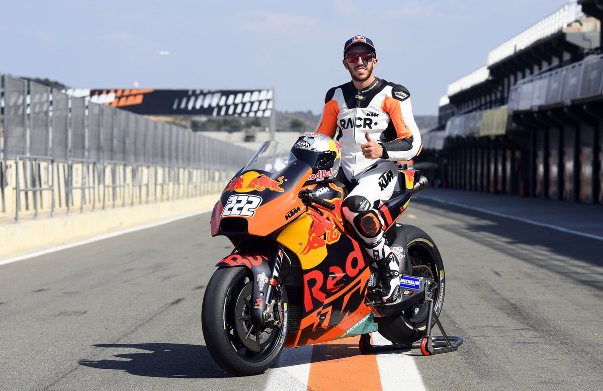 The Valentino Rossi of MX tries the KTM MotoGP Paddock GP