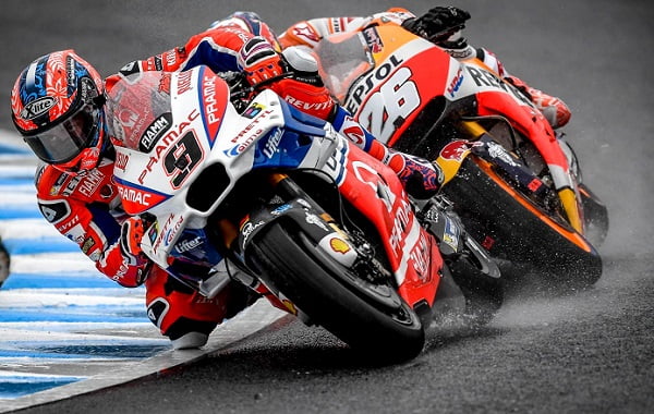 #JapaneseGP MotoGP J.1 Danilo Petrucci, sexto, vence salmonela