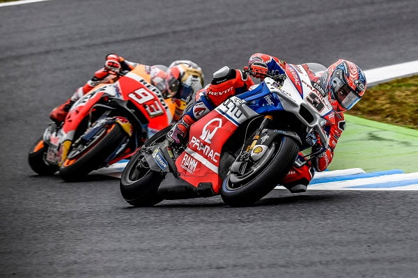 #JapaneseGP MotoGP J.3 Danilo Petrucci « Dans les lignes droites, je ne pouvais plus ouvrir complètement les gaz »