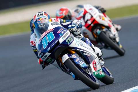 #AustralianGP Moto3 Qualifications : Jorge Martin devance la pluie