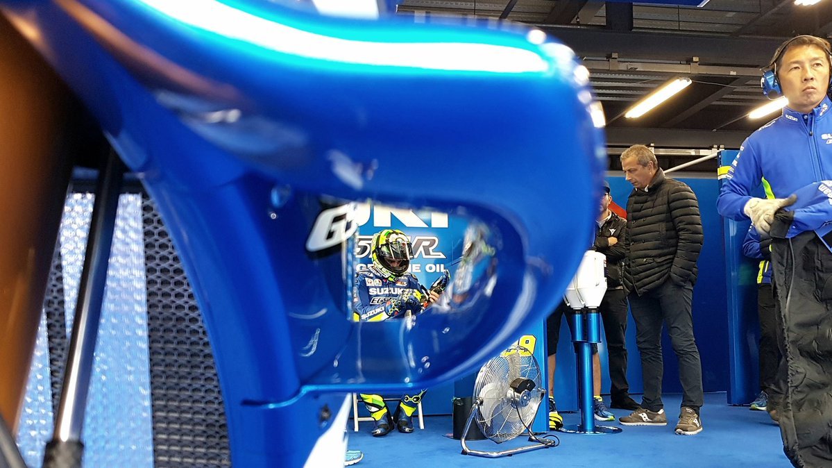 #JapaneseGP MotoGP Nouveau carénage pour la Suzuki GSX-RR (photos)