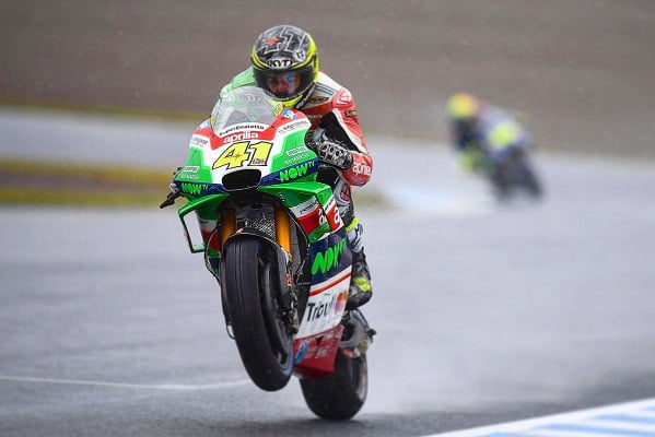 #JapaneseGP MotoGP J.2 Aleix Espargaro et Aprilia à 0.04 de la première ligne