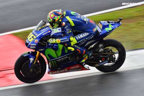 #MalaysianGP MotoGP J.1 Valentino Rossi : du mieux sur le mouillé mais pas encore assez !